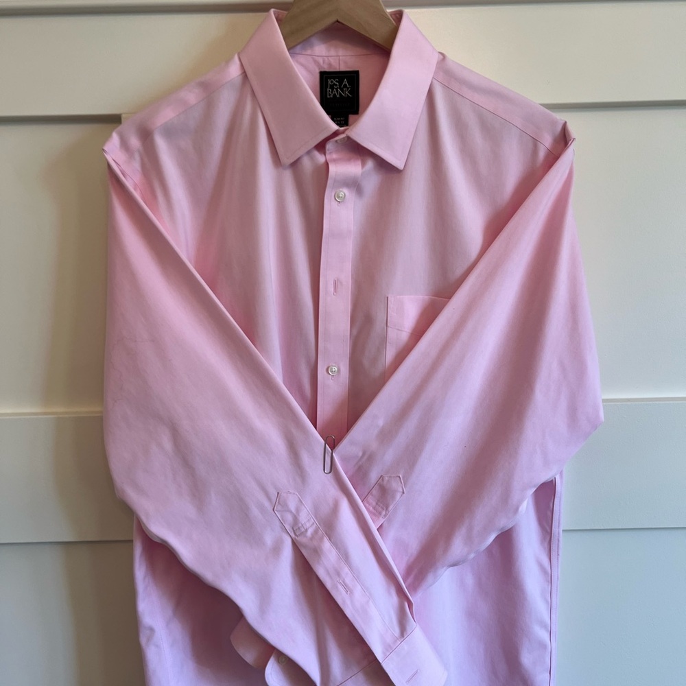 Jos. A. Banks Men's Pink Dress Shirt